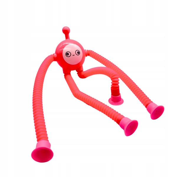 MEGADIDI SENSORY ROBOT poprør strækbart RØR SUGEKOPP