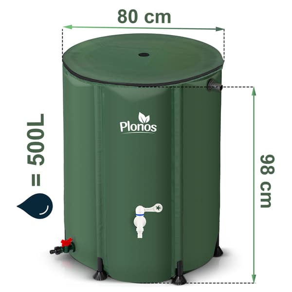 500 l regnvattentank Plonos PL-521