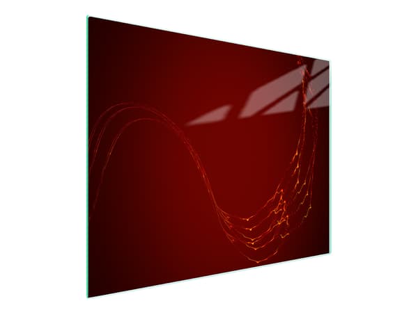 GLASSKÆREBRÆT 52x30 RØD