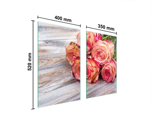 LASINEN SUOJALEVY LIEDELLE 75x52 ROOSU
