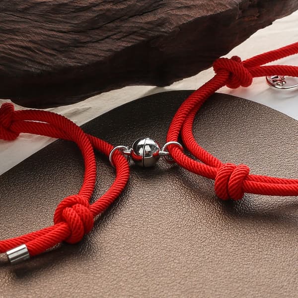 Magnetisk armbånd til par/venner 2 stk.