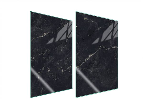 GLASSKYDDSPLATTA FÖR KÖK 2x35x52 MARMOR