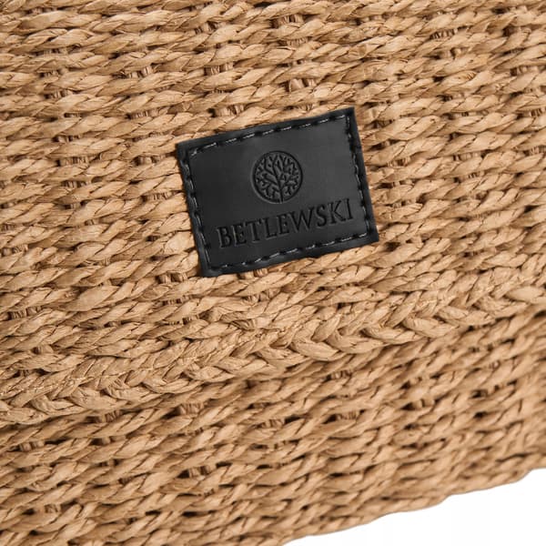BTL-RA-02 BEIGE-SORT Moderne skuldertaske SOLLY