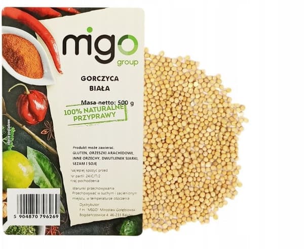 Vit senap (500g) - MIGOgroup
