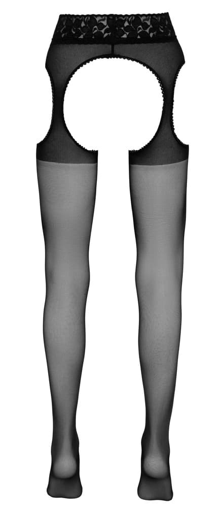 Cottelli LEGWEAR Spetsstrumpor med utskärning 5