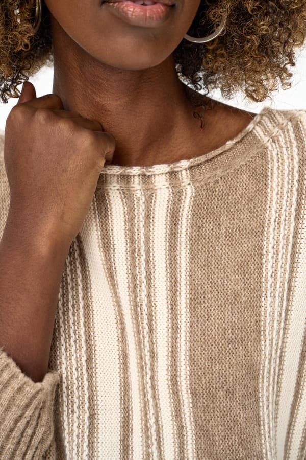 Dame Hippie Lysebrun Sweater 36/38