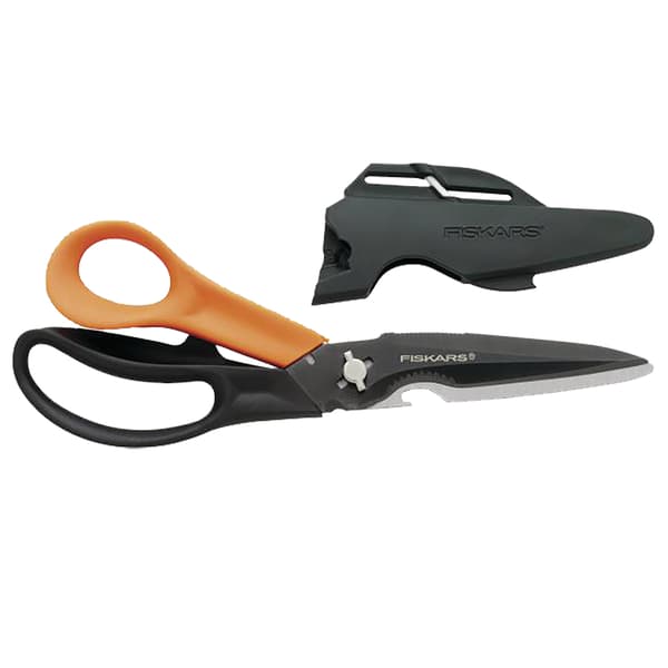 FISKARS 200 mm multifunktionssaks med etui