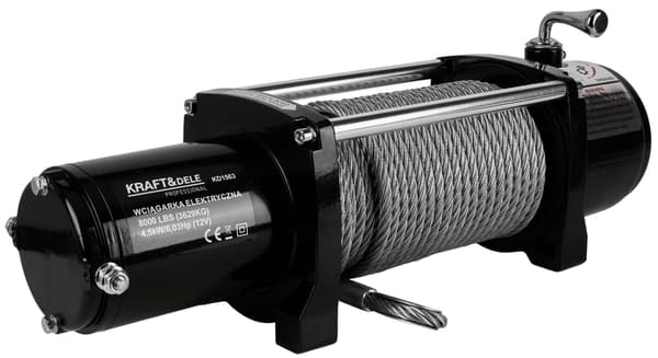 8000lbs 12V elektrisk vinsch | Kraft&Dele