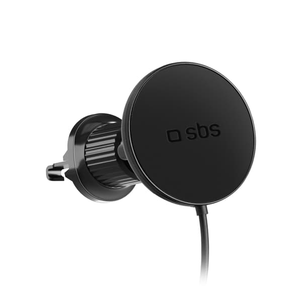 Smartphone-bilholder med MagSafe trådløs oplader - sort