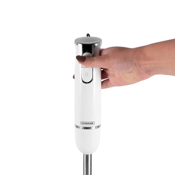 600W Kitchencook HAND X stavblender hvid