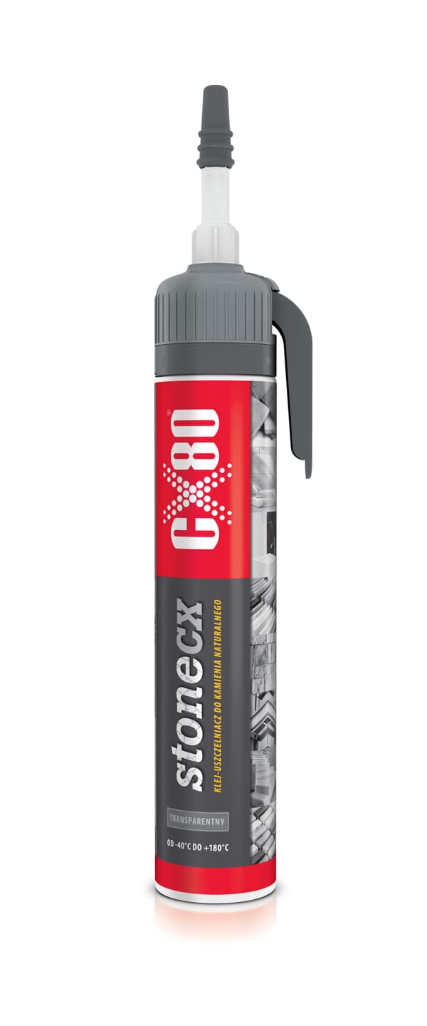 CX80 STONECX silikonfugmasse til beton og sten - neutral 210 g