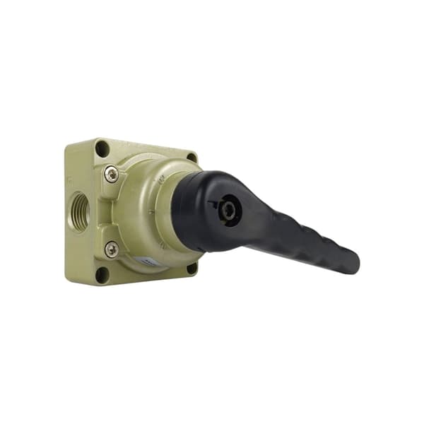 Pneumatisk manuell ventil med spak 1/2"