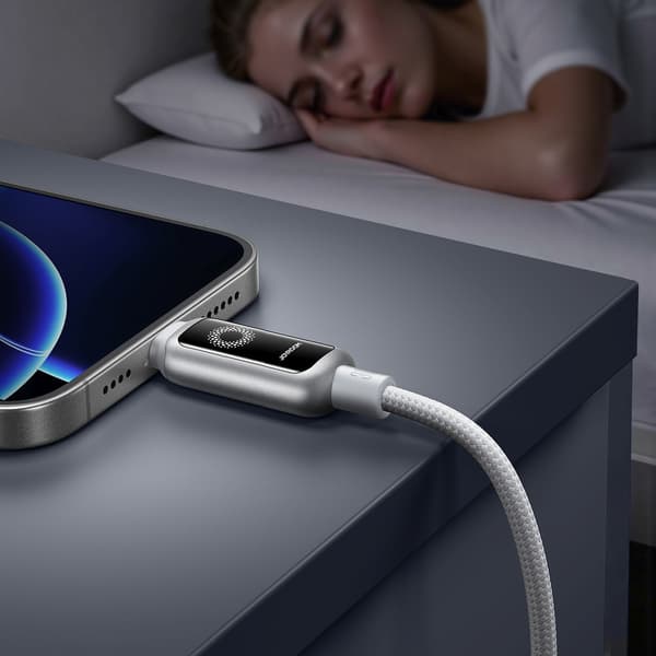 USB-C - iPhone Lightning 30W Kaapeli 1.2m - Valkoinen