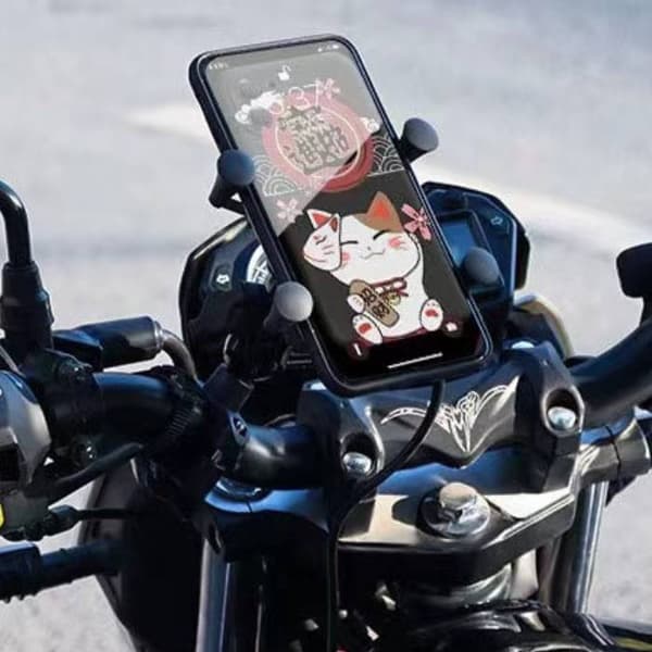 ROXAR USB-moottoripyörän puhelinpidike