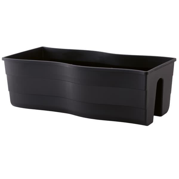 Wave 60 Räckeskruka | Svart