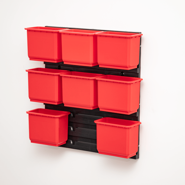 QBRICK SYSTEM ONE 200 Organizer XL TWO beholdersæt med stiftplader