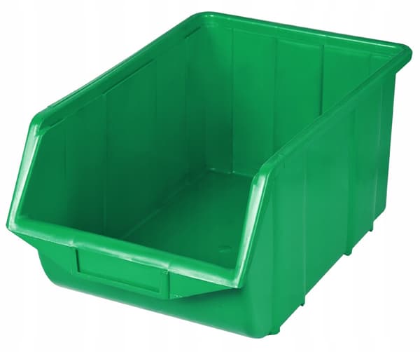 Ecobox opbevaringsbeholder, stor | Grøn