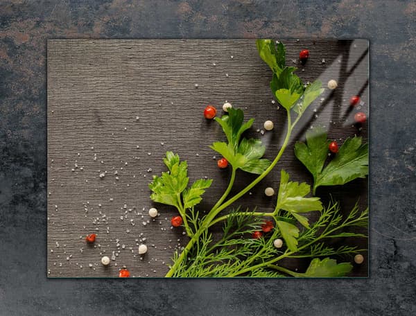GLASSKYDDSPLATTA FÖR SPIS 70x52 PEPPER