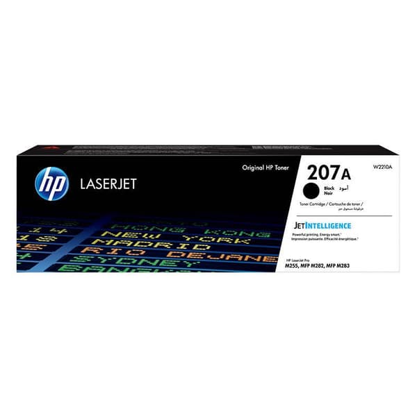 HP 207A (W2210A) musta värikasetti