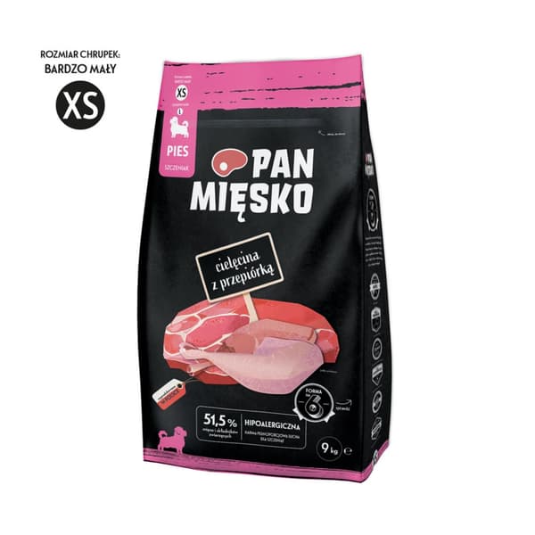 Herr Meat kalvkött med vaktel (valp) chips