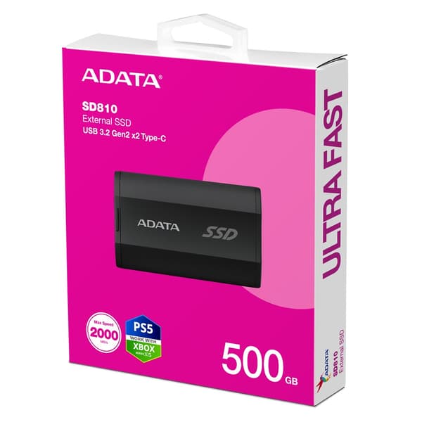 SSD ADATA SD-DISK 810 500 GB SVART