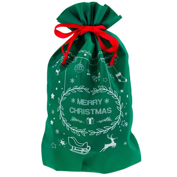 TG61382-1 JULPRESENTPÅSE PRESENTPÅSE ECO-FÖRPACKNING GRÖN