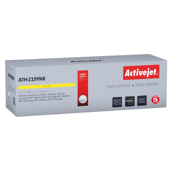 Activejet-toner til HP 219X W2192X ny ATH-219YNX
