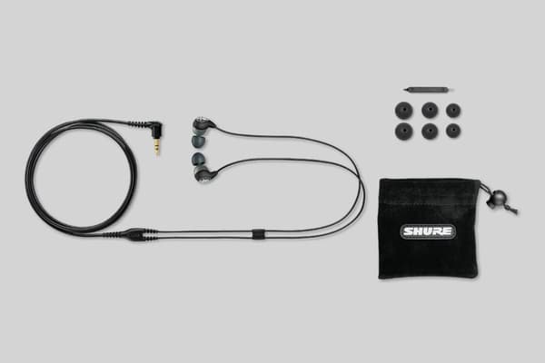 Shure SE112-GR-EFS - In-ear-hörlurar, grå