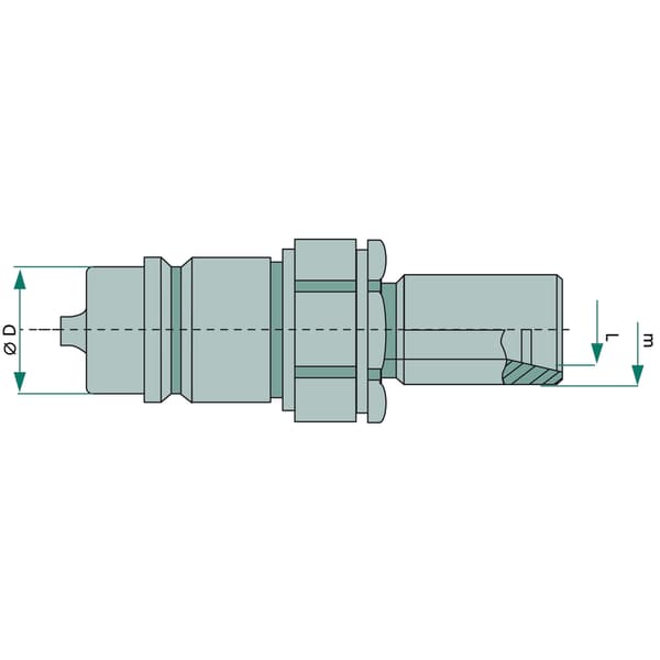 Hydraulinen pikaliitintulppa M26x1.5 10 kpl