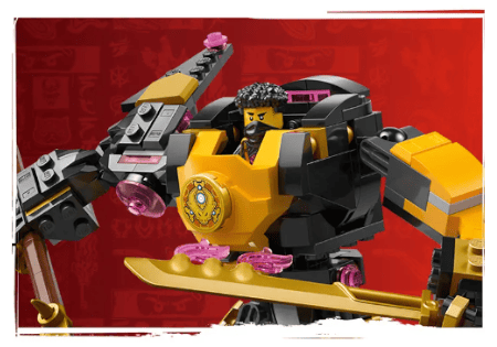 LEGO Bricks Ninjago 71839 Arina Spinjitzu Stridsrobot 7+ (Bitar: 213)