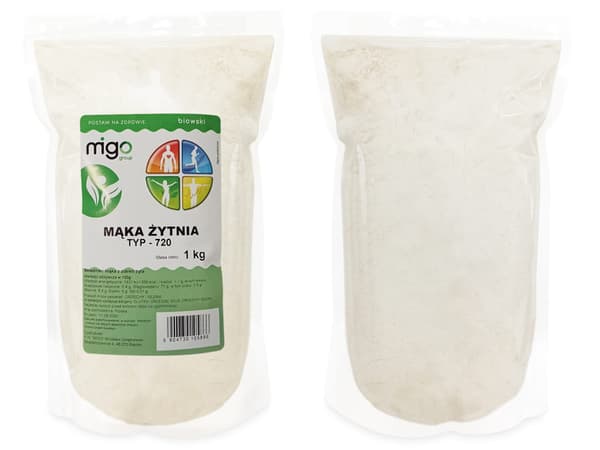 Rågmjöl TYP-720 (1kg) - MIGOgroup