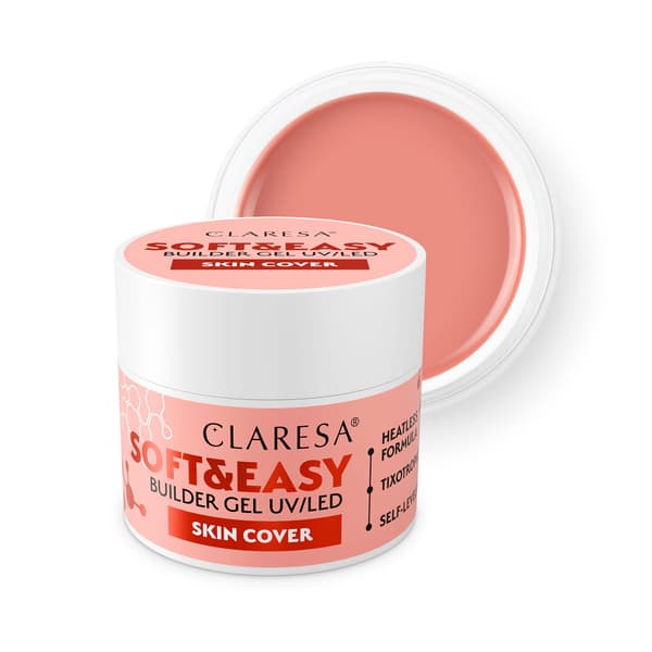 CLARESA N Soft&Easy Builder -kynsilakkageeli 45 g