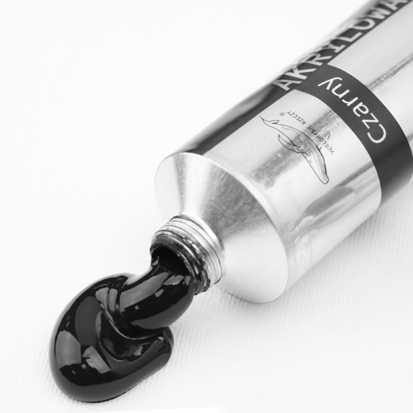 Artistic Professional svart akrylfärg 120 ml