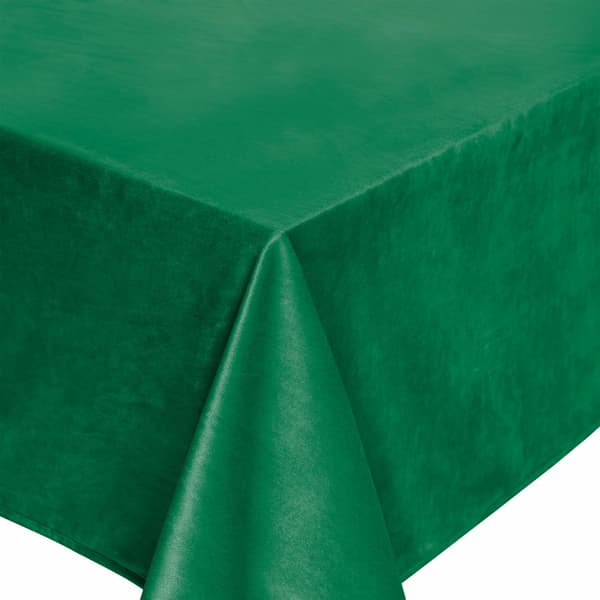 Duk 110x160 Mjuk Flaskgrön Sammet