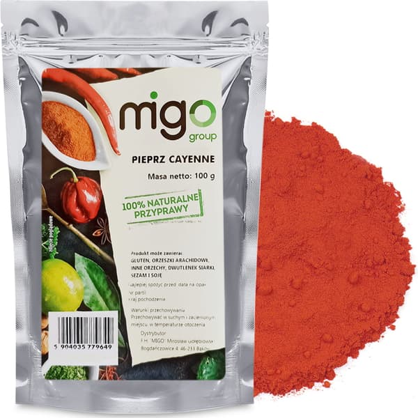 Cayennepeber (100g) - MIGOgroup