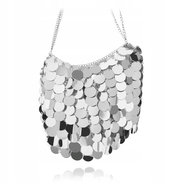BTD-LP-01 Silver Twinkle paljettväska