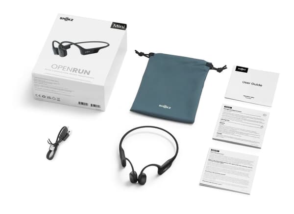 Shokz OpenRun Mini musta USB-C