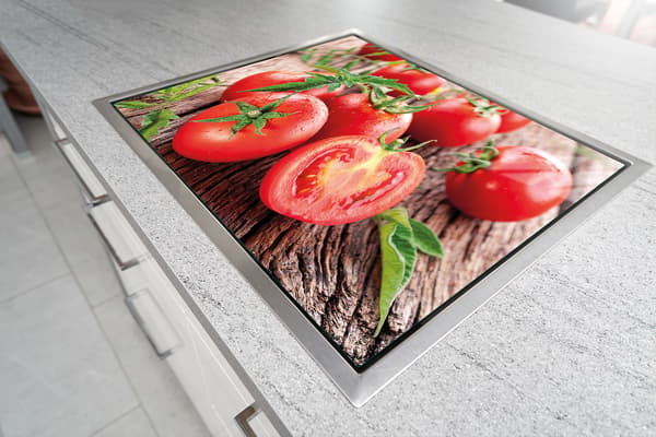GLAS SKÆREBRÆT 52x30 TOMATER