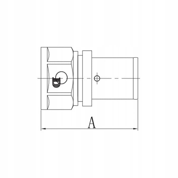 PEX MUFF 25X3/4 GW PRESSET