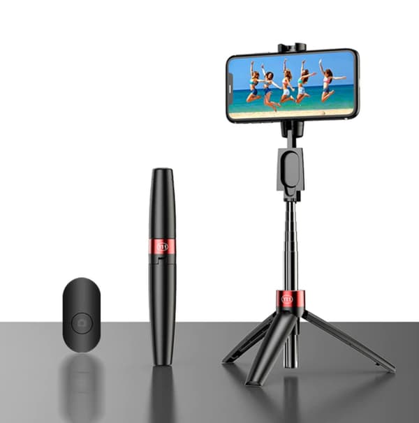 SELFIE-KEPPIJALKA + BLUETOOTH-KAUKOSÄÄDIN