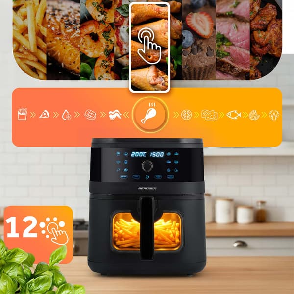 Airfryer Berdsen BD-661 svart