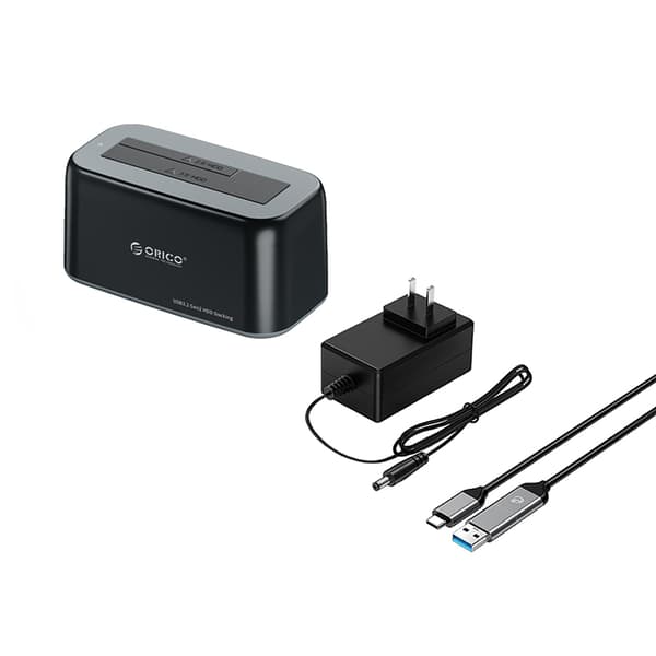 6819C3 Dockingstation til 2,5'' / 3,5'' SATA HDD / SSD - Sort