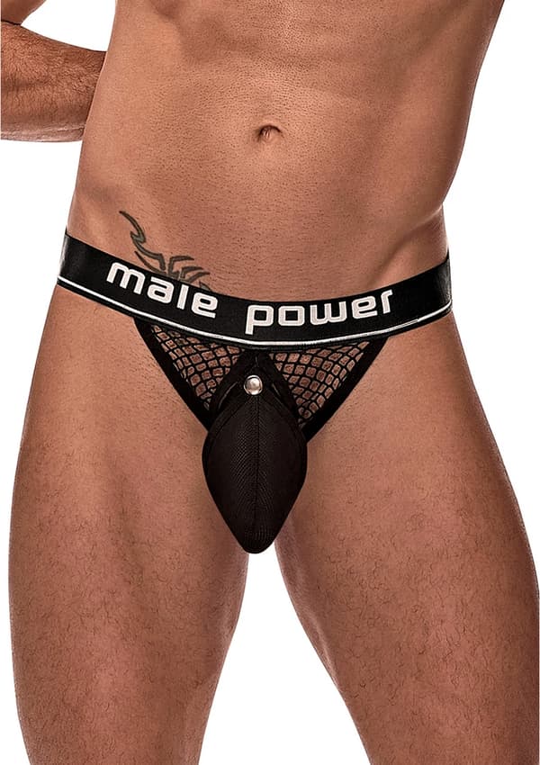 Jock SM Herr Power Öppna Bakfickor Briefs