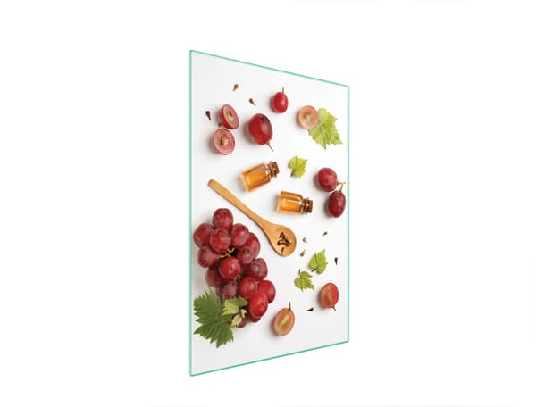 SKÄRBRÄDA I GLAS 35x52 FRUKT
