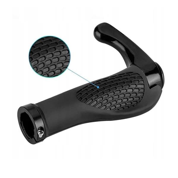 MTB cykelgreb ROXAR ergonomiske styrender sort