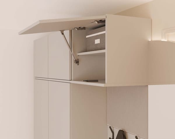 Garderobshängare HAGA 1W KASHMERE BEIGE