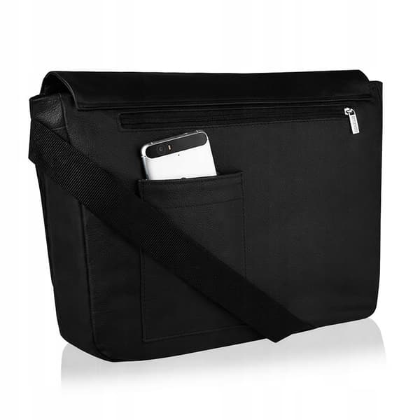 BTG-10 SORT URBAN herretaske + CERTIFIKAT