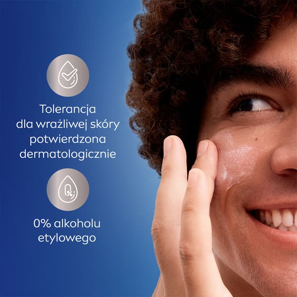 Nivea MEN Sensitive Soothing -kosteusvoide miehille SPF 15, E- ja B5-vitamiini, 75 ml