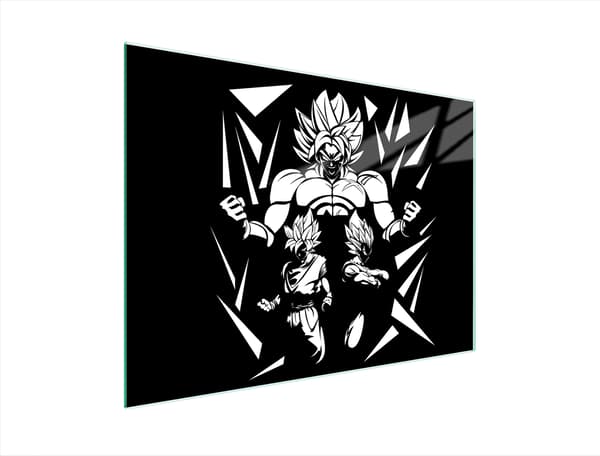 GLASSKÆREBRÆT 40x30 ANIME