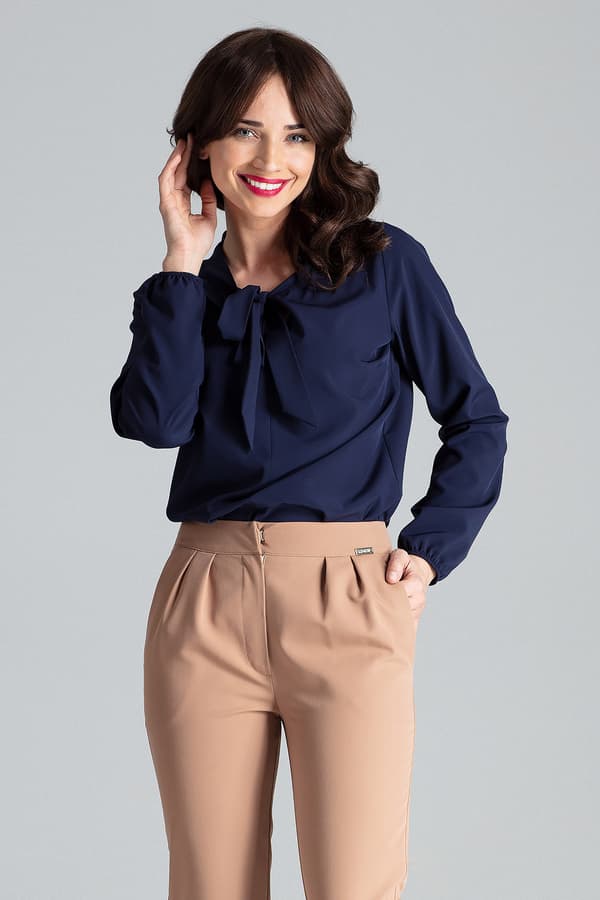 Blus L030 marineblå XL